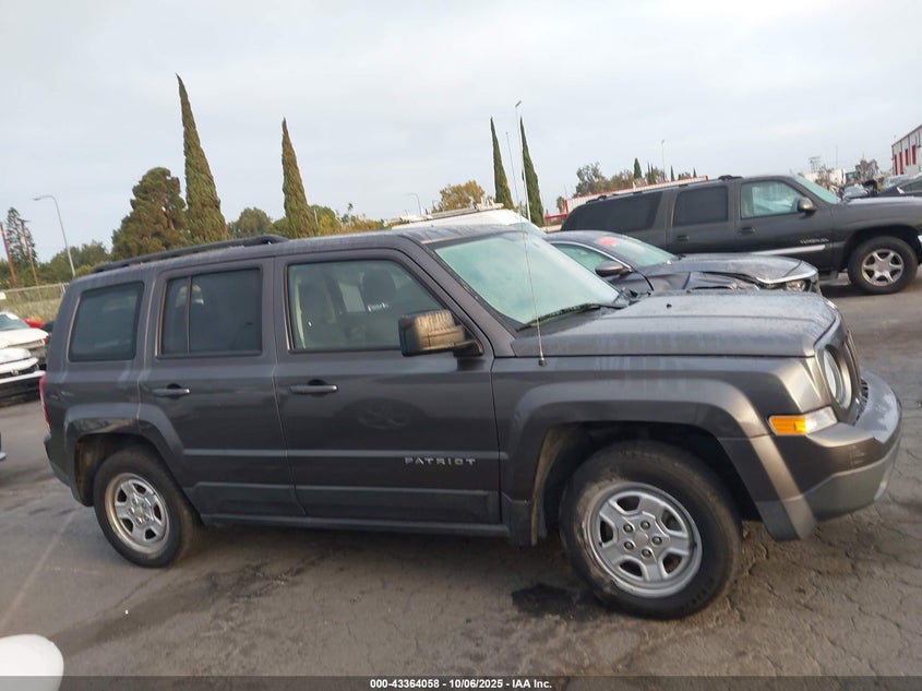 2015 Jeep Patriot Sport VIN: 1C4NJPBB7FD362015 Lot: 43364058