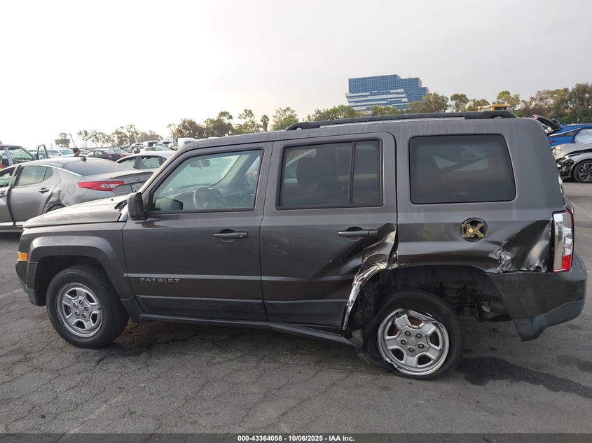 2015 Jeep Patriot Sport VIN: 1C4NJPBB7FD362015 Lot: 43364058