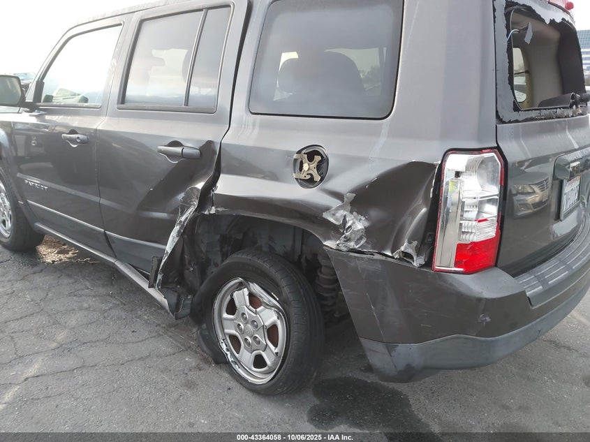 2015 Jeep Patriot Sport VIN: 1C4NJPBB7FD362015 Lot: 43364058
