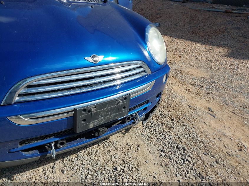 2005 Mini Cooper VIN: WMWRC335X5TK61260 Lot: 43364075