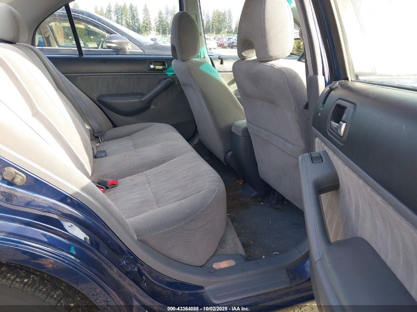 2005 Honda Civic Lx VIN: 2HGES16525H502294 Lot: 43364088