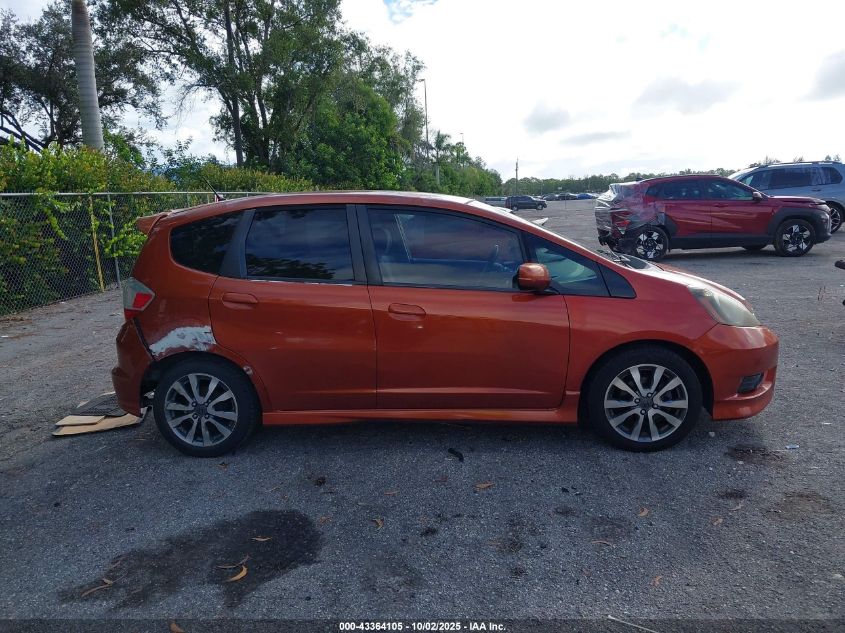 2012 Honda Fit Sport VIN: JHMGE8H5XCC003567 Lot: 43364105