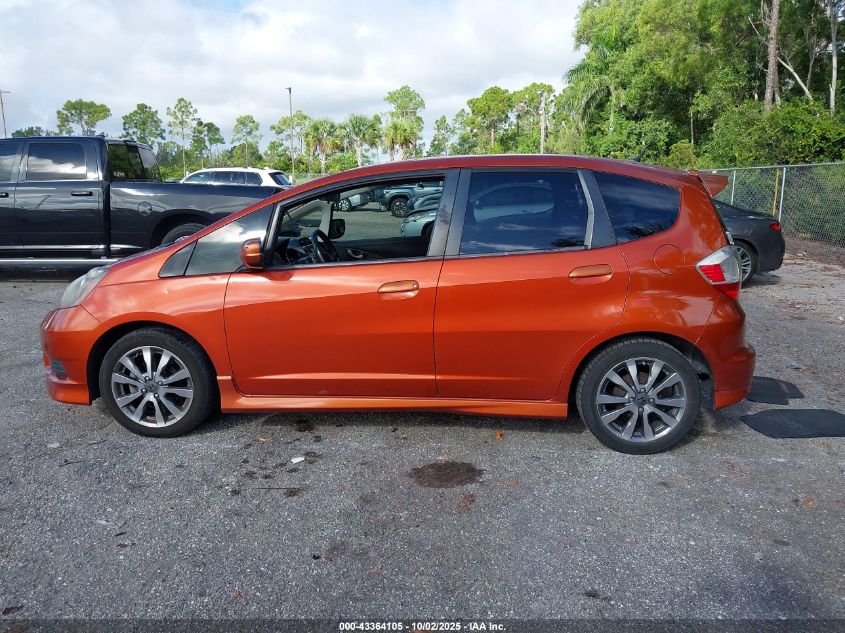 2012 Honda Fit Sport VIN: JHMGE8H5XCC003567 Lot: 43364105