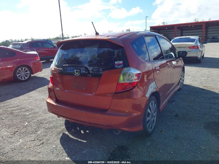 2012 Honda Fit Sport VIN: JHMGE8H5XCC003567 Lot: 43364105