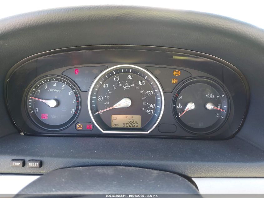 2007 Hyundai Sonata Gls VIN: 5NPET46C47H265958 Lot: 43364131