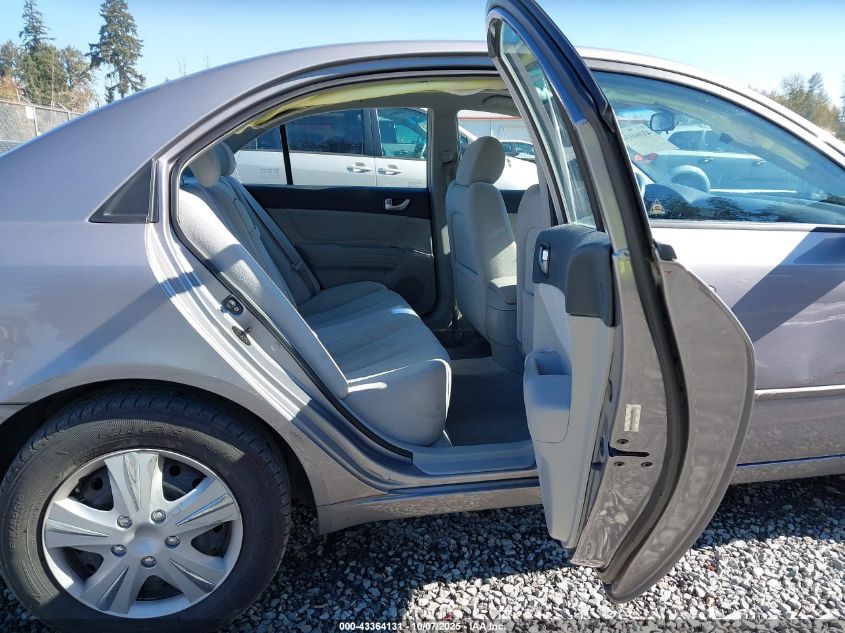 2007 Hyundai Sonata Gls VIN: 5NPET46C47H265958 Lot: 43364131