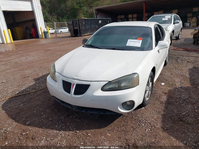 2008 Pontiac Grand Prix VIN: 2G2WP552481116562 Lot: 43364134