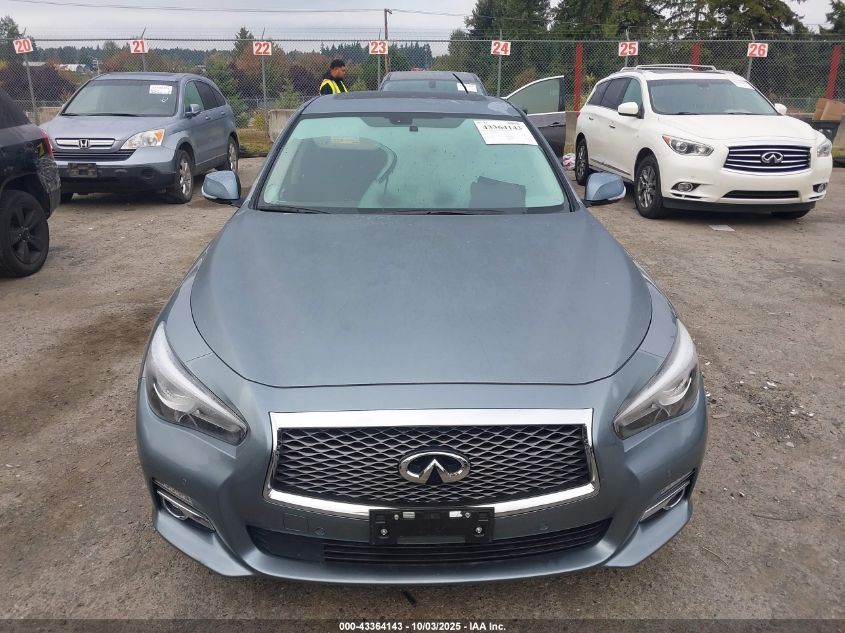 2017 Infiniti Q50 3.0T Premium VIN: JN1EV7AR6HM836898 Lot: 43364143
