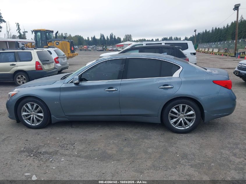 2017 Infiniti Q50 3.0T Premium VIN: JN1EV7AR6HM836898 Lot: 43364143