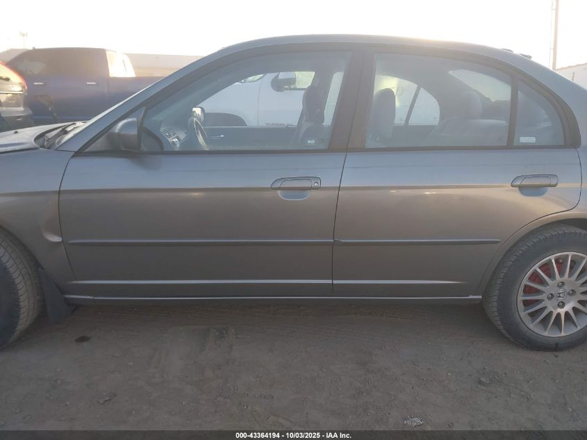 2005 Honda Civic Ex VIN: 2HGES26745H614604 Lot: 43364194