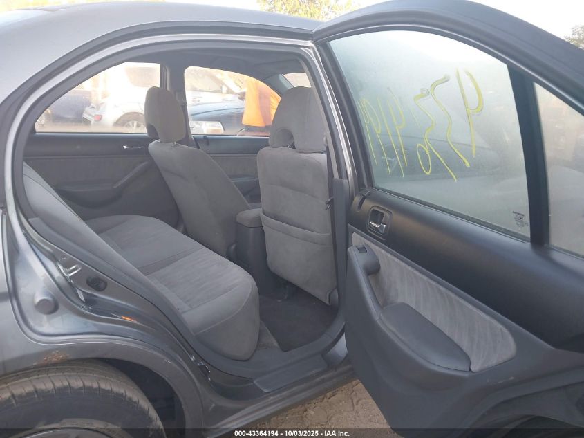 2005 Honda Civic Ex VIN: 2HGES26745H614604 Lot: 43364194