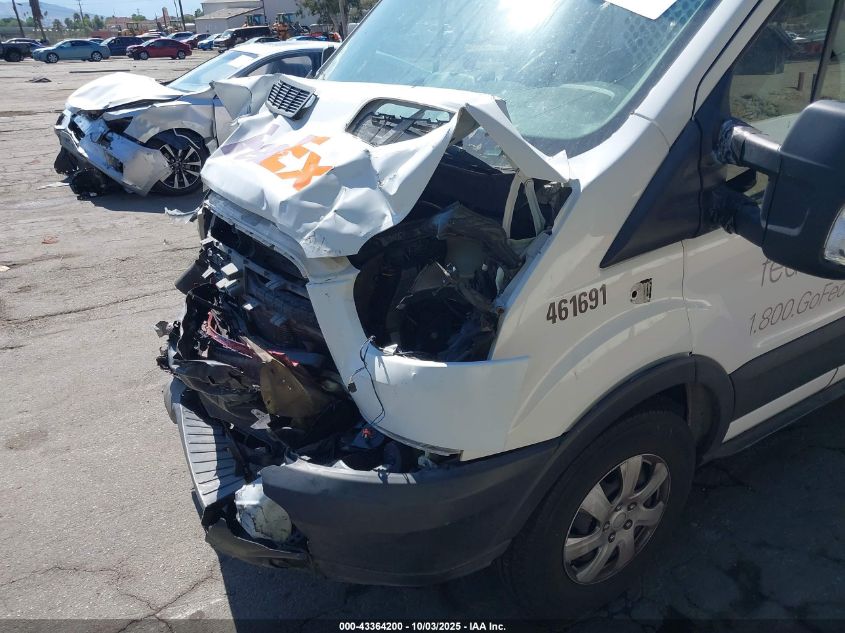 2019 Ford Transit-250 VIN: 1FTYR2CM2KKA88463 Lot: 43364200