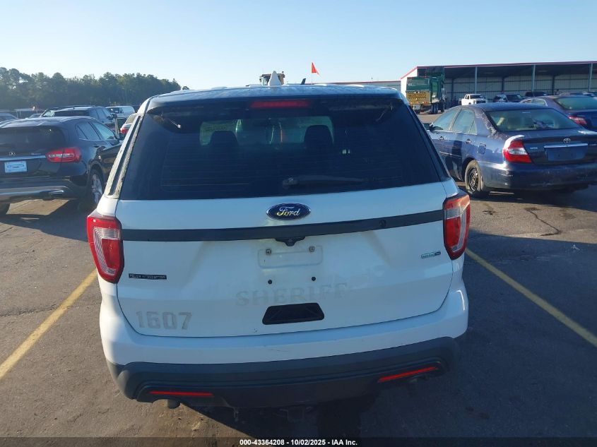 2016 Ford Police Interceptor VIN: 1FM5K8AR2GGB74368 Lot: 43364208