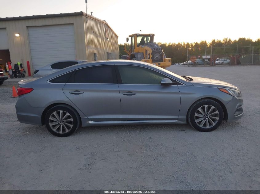 2015 Hyundai Sonata Sport VIN: 5NPE34AFXFH050925 Lot: 43364233