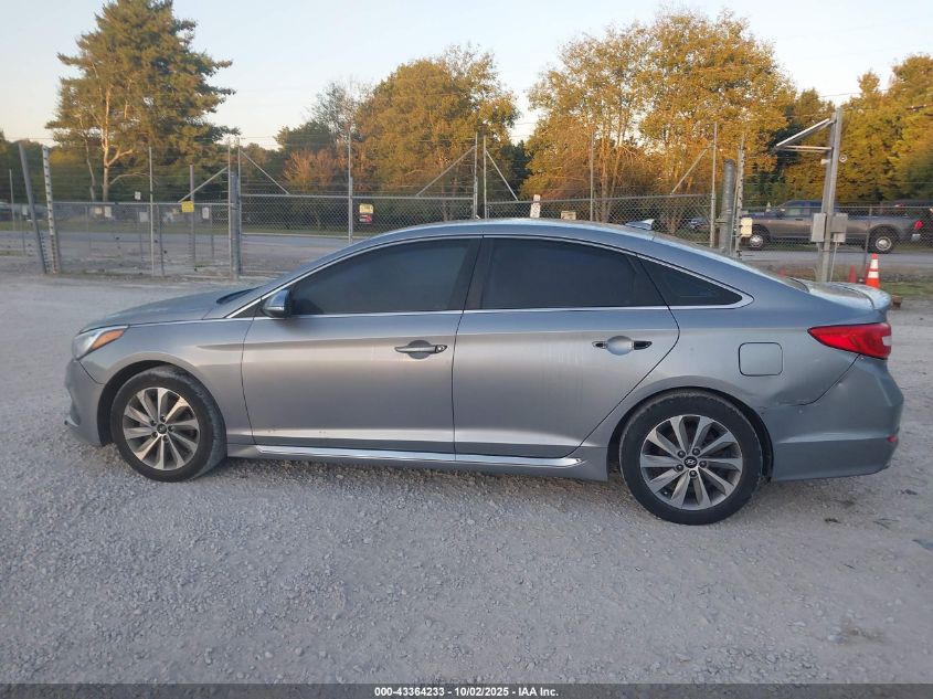 2015 Hyundai Sonata Sport VIN: 5NPE34AFXFH050925 Lot: 43364233