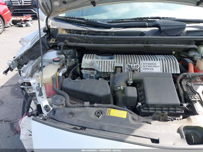 2015 Toyota Prius Two VIN: JTDKN3DU5F0411718 Lot: 43364243