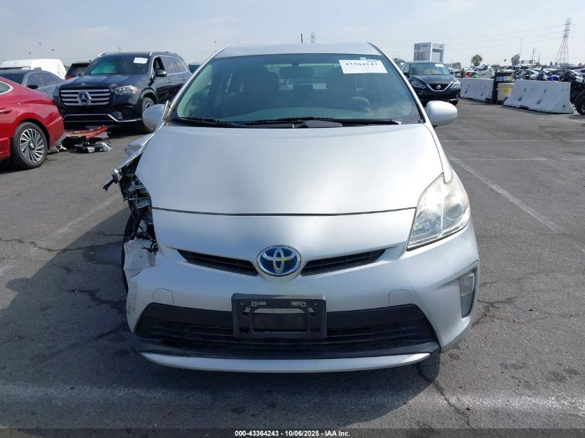 2015 Toyota Prius Two VIN: JTDKN3DU5F0411718 Lot: 43364243