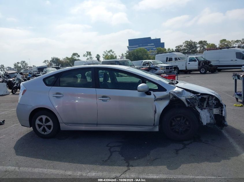 2015 Toyota Prius Two VIN: JTDKN3DU5F0411718 Lot: 43364243