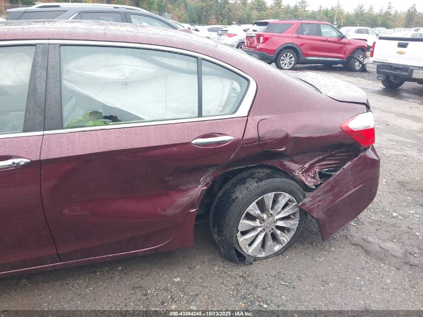 2013 Honda Accord Ex-L VIN: 1HGCR2F84DA031524 Lot: 43364245