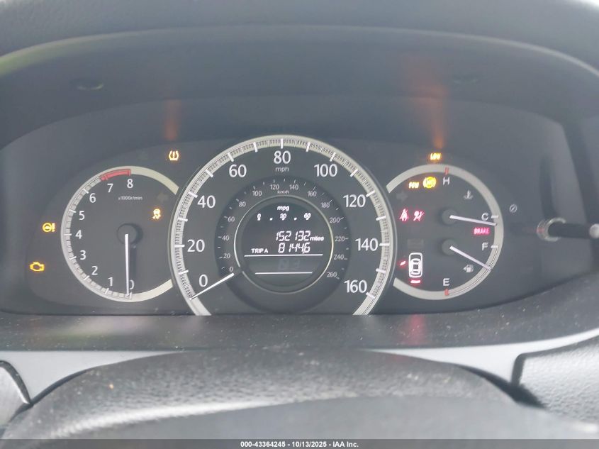 2013 Honda Accord Ex-L VIN: 1HGCR2F84DA031524 Lot: 43364245