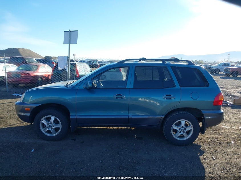 2002 Hyundai Santa Fe Gls/Lx VIN: KM8SC13D52U222416 Lot: 43364250