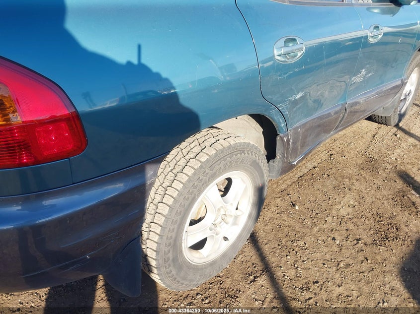 2002 Hyundai Santa Fe Gls/Lx VIN: KM8SC13D52U222416 Lot: 43364250