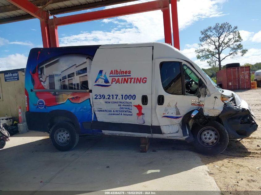 2019 RAM PROMASTER 1500 HIGH ROOF 136 WB - 3C6TRVBG1KE516704