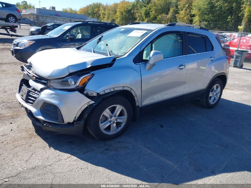 2018 Chevrolet Trax Lt VIN: KL7CJLSBXJB587353 Lot: 43364280