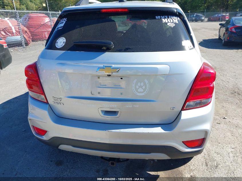 2018 Chevrolet Trax Lt VIN: KL7CJLSBXJB587353 Lot: 43364280