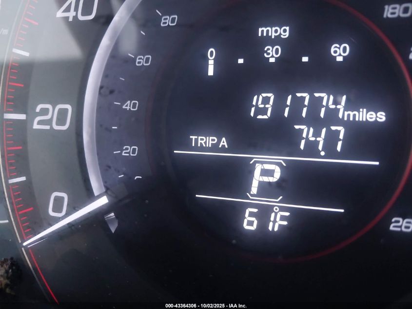 2015 Honda Accord Sport VIN: 1HGCR2F52FA052753 Lot: 43364306