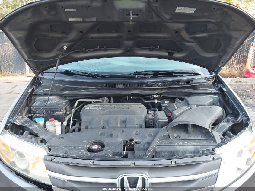 2012 Honda Odyssey Touring/Touring Elite VIN: 5FNRL5H90CB051292 Lot: 43364316