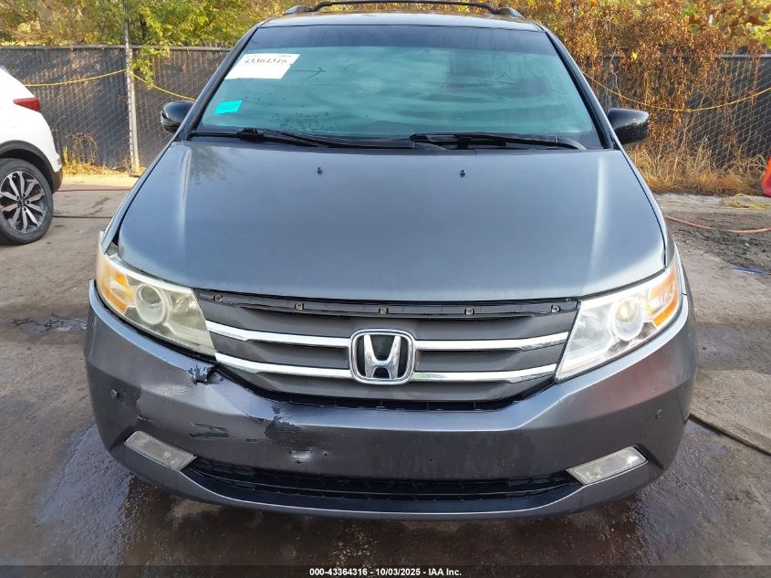 2012 Honda Odyssey Touring/Touring Elite VIN: 5FNRL5H90CB051292 Lot: 43364316