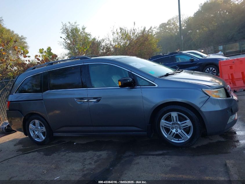 2012 Honda Odyssey Touring/Touring Elite VIN: 5FNRL5H90CB051292 Lot: 43364316