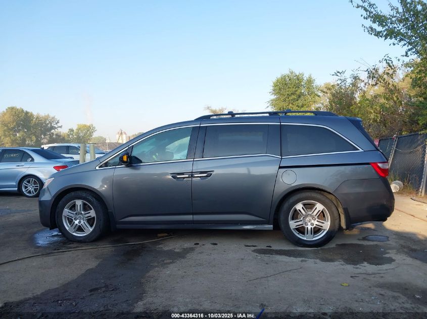 2012 Honda Odyssey Touring/Touring Elite VIN: 5FNRL5H90CB051292 Lot: 43364316
