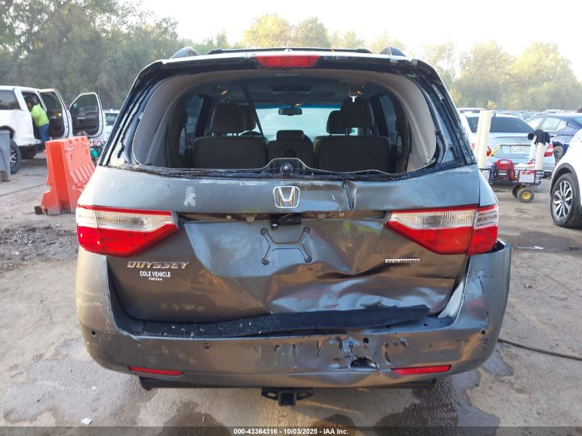 2012 Honda Odyssey Touring/Touring Elite VIN: 5FNRL5H90CB051292 Lot: 43364316