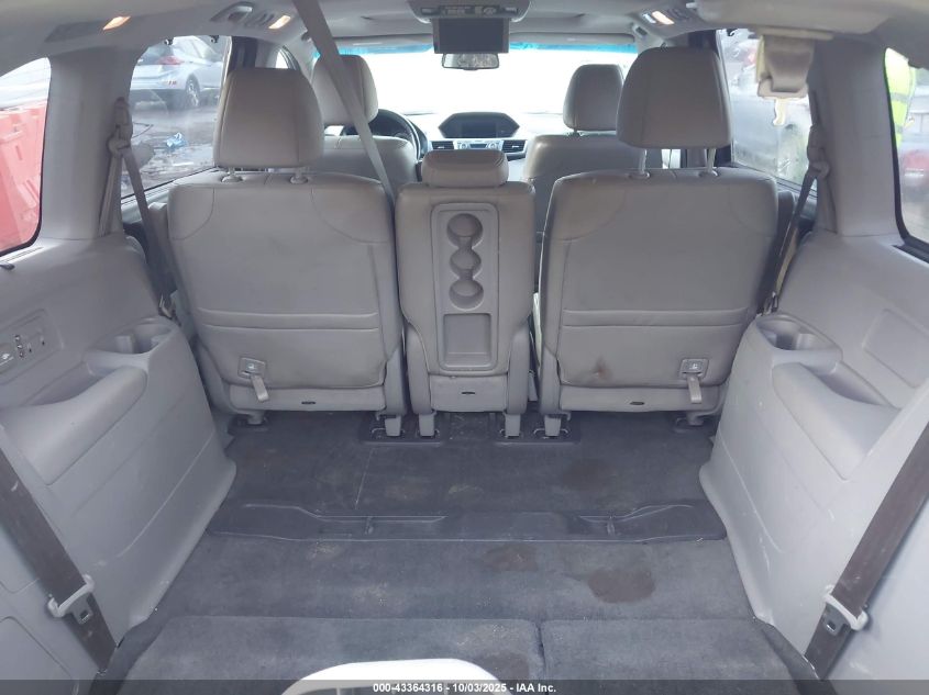 2012 Honda Odyssey Touring/Touring Elite VIN: 5FNRL5H90CB051292 Lot: 43364316