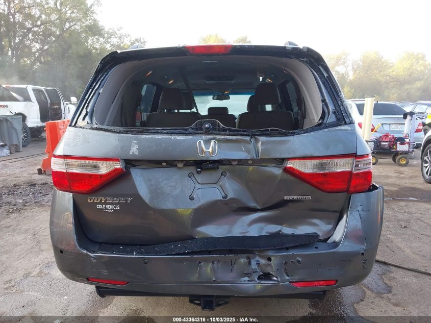 2012 Honda Odyssey Touring/Touring Elite VIN: 5FNRL5H90CB051292 Lot: 43364316