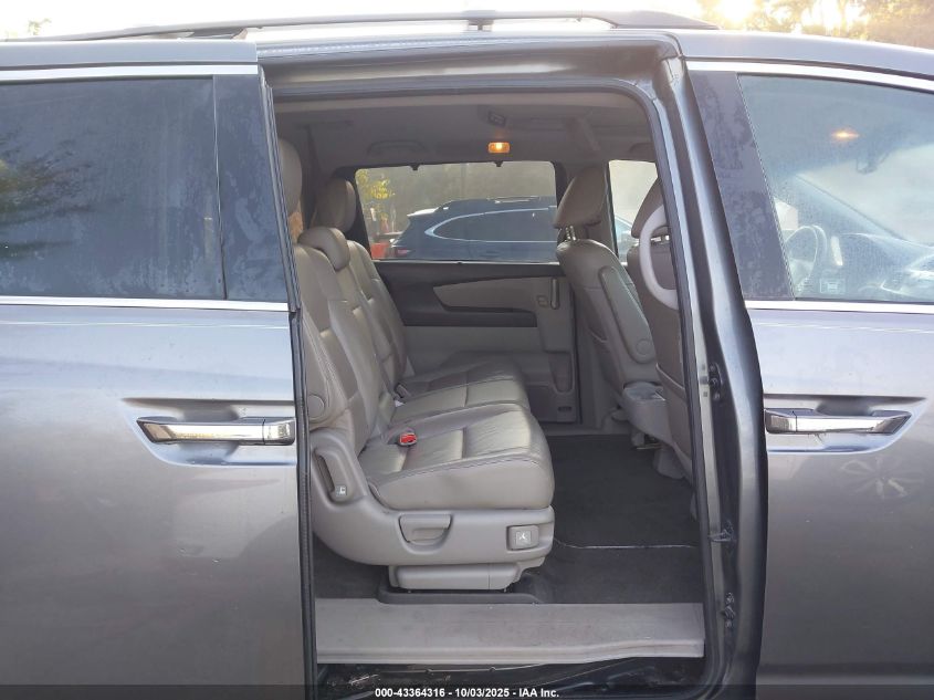 2012 Honda Odyssey Touring/Touring Elite VIN: 5FNRL5H90CB051292 Lot: 43364316