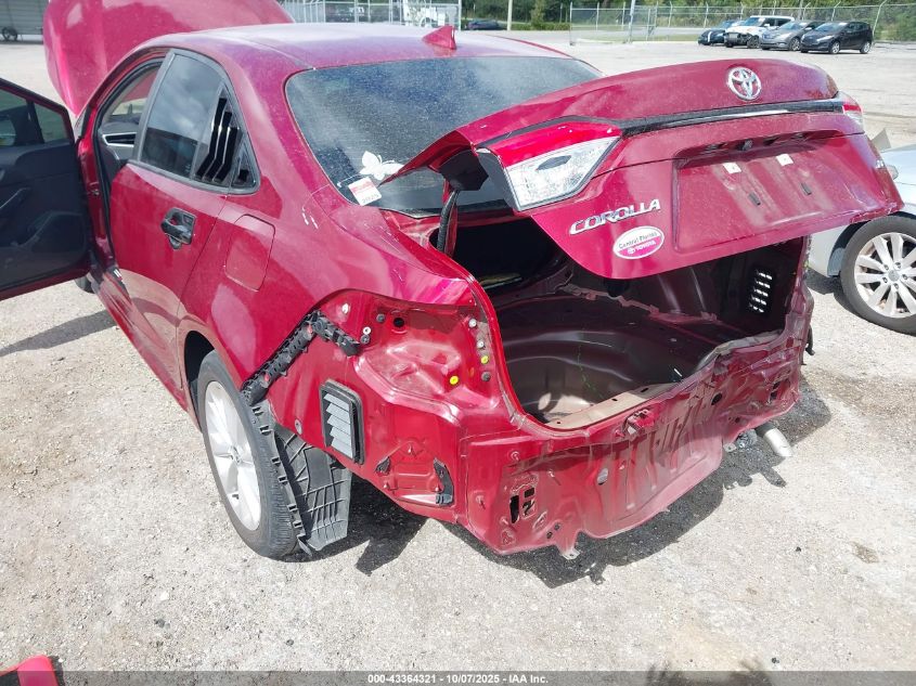 2022 Toyota Corolla Le VIN: 5YFVPMAE7NP366828 Lot: 43364321