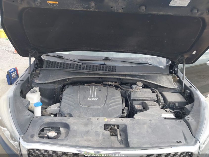 2017 Kia Sorento 3.3L Sx VIN: 5XYPK4A52HG317097 Lot: 43364330