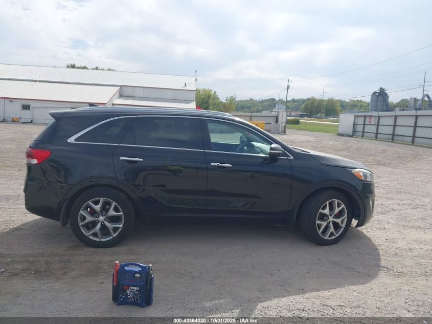 2017 Kia Sorento 3.3L Sx VIN: 5XYPK4A52HG317097 Lot: 43364330