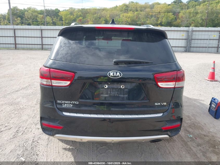 2017 Kia Sorento 3.3L Sx VIN: 5XYPK4A52HG317097 Lot: 43364330