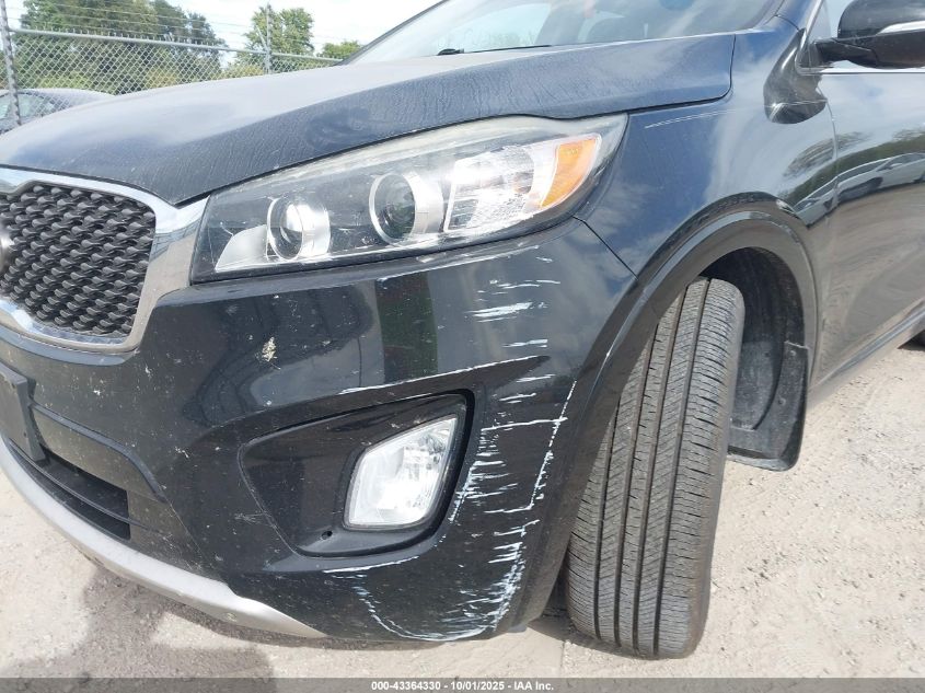 2017 Kia Sorento 3.3L Sx VIN: 5XYPK4A52HG317097 Lot: 43364330
