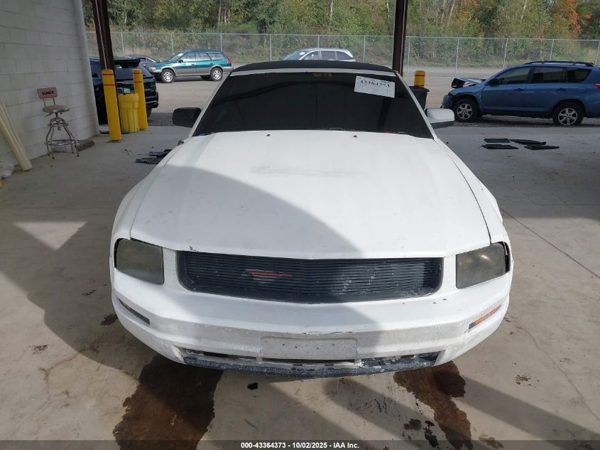 2007 Ford Mustang V6 Deluxe/V6 Premium VIN: 1ZVFT84N075196263 Lot: 43364373