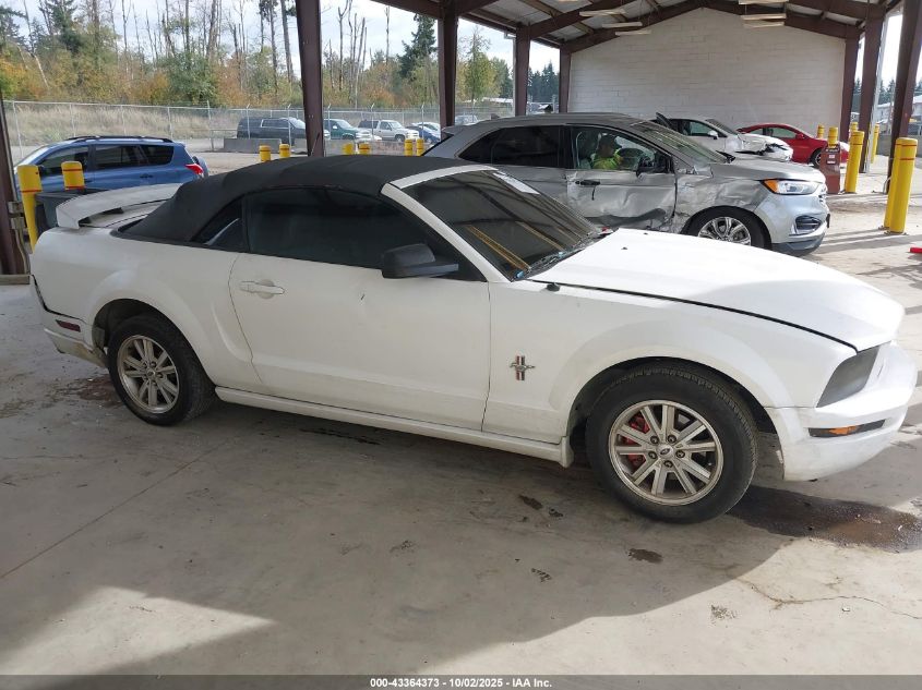 2007 Ford Mustang V6 Deluxe/V6 Premium VIN: 1ZVFT84N075196263 Lot: 43364373