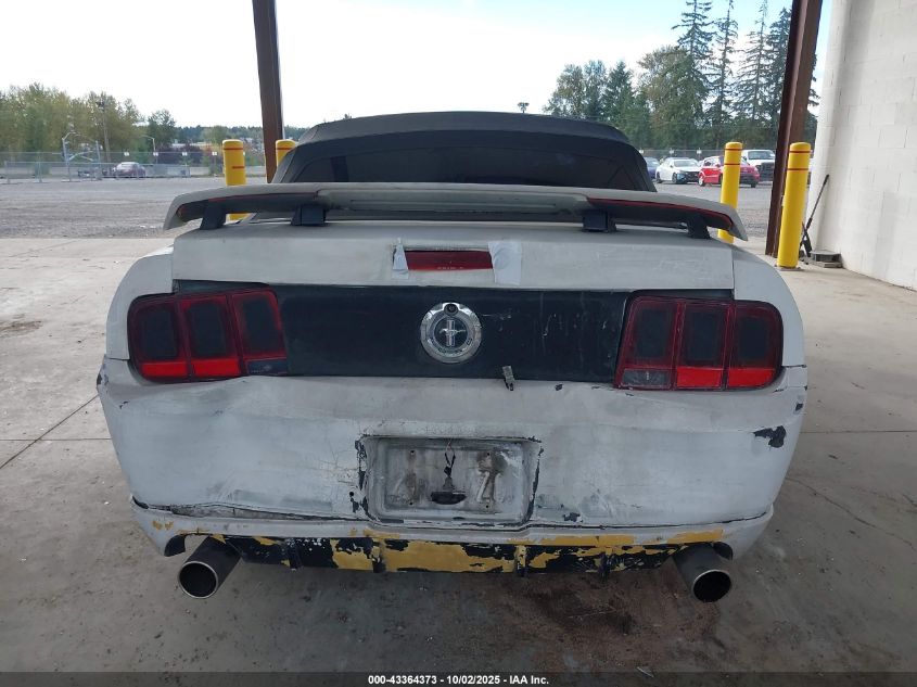 2007 Ford Mustang V6 Deluxe/V6 Premium VIN: 1ZVFT84N075196263 Lot: 43364373