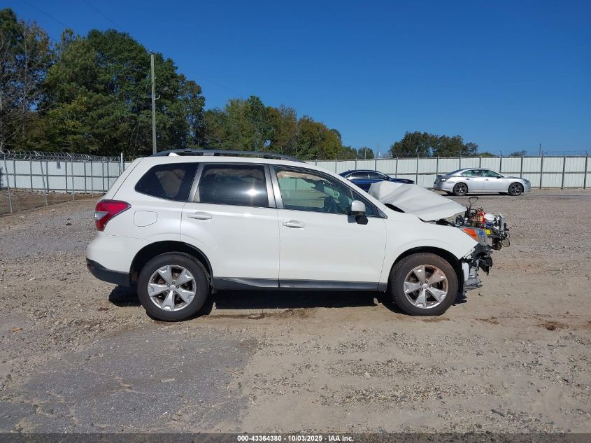 2016 Subaru Forester 2.5I Premium VIN: JF2SJADC6GH404305 Lot: 43364380