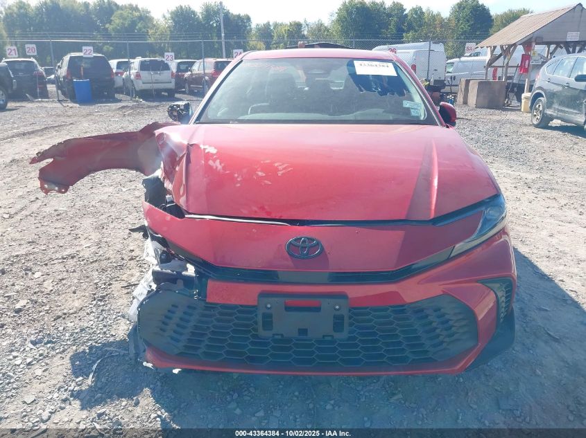 2025 Toyota Camry Se VIN: 4T1DBADK9SU016847 Lot: 43364384