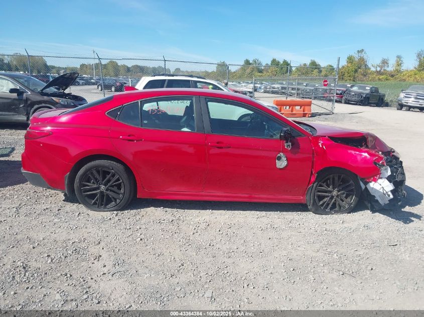 2025 Toyota Camry Se VIN: 4T1DBADK9SU016847 Lot: 43364384