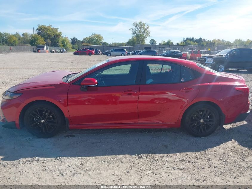 2025 Toyota Camry Se VIN: 4T1DBADK9SU016847 Lot: 43364384